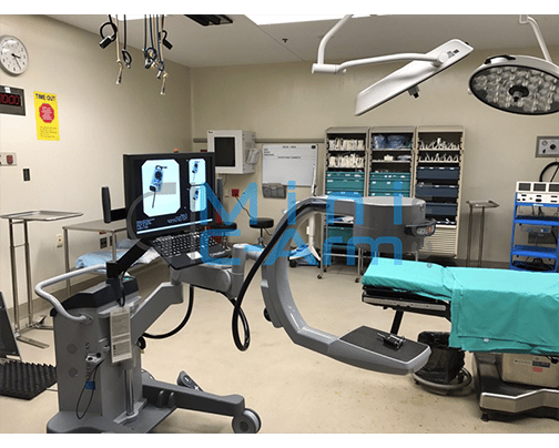 OrthoScan FD in Mini C-Arm Surgery Center | Minicarm.com